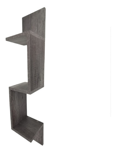 Repisa Esquinero Estante Flotante De Madera 3 Niveles 85x15 Color Lombardia