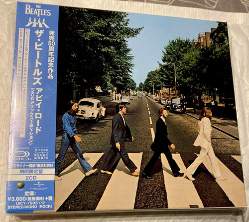 The Beatles Abbey Road 2 Cd Japones Shm 50 Aniversario Nuevo