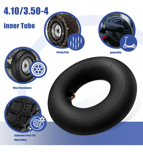 4.10/3.50-4 Tubo Interior Para Carretillas, Tractores, Segad