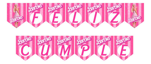 Barbie Banderines Cumpleaños Decoración