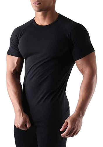 Imagen 5 de 5 de Remeras Entalladas De Importacion Slim Fit Hombre A12
