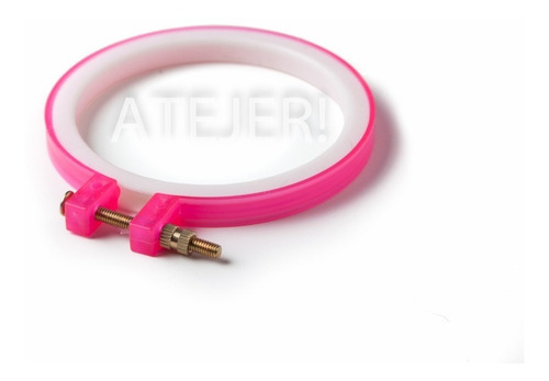 Bastidor De Plástico Para Bordar Con Tornillo De 25 Cm