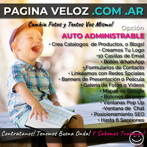 Imagen 4 de 5 de Diseñador Web. Pagina Web Autoadministrable. Wordpress. $$!