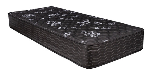 Sommier y colchon Inducol Imperial 1 plaza de 190cm x 80cm de Resortes con Marco perimetral de Acero