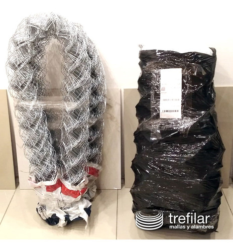 2 Rollos De Tejido Romboidal 4'' 2,00x10mts Cal 16 Alambres