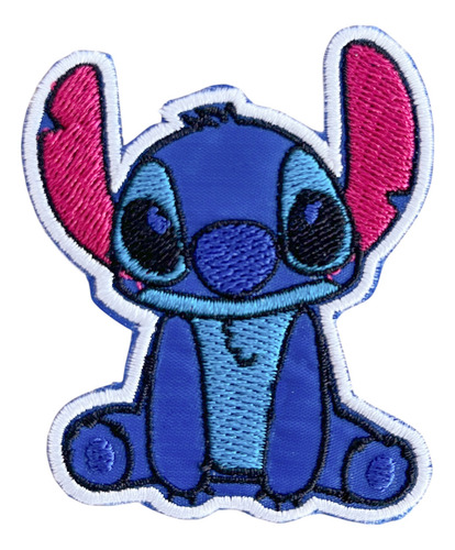 Parche Bordado Termoadhesivo De Stitch Lilo Y Stitch Dibujo