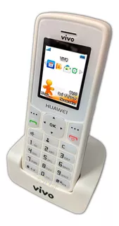 Telefone Claro Fixo 3g Dual Chip Com Base Tim Fixo Vivo Fixo