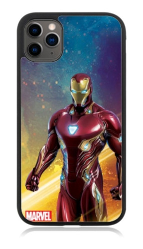 Funda Protector Para iPhone Iron Man Superheroe Personaje