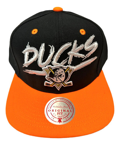 Gorra Mitchell And Ness Nba Nhl Transcript Snapback Ducks