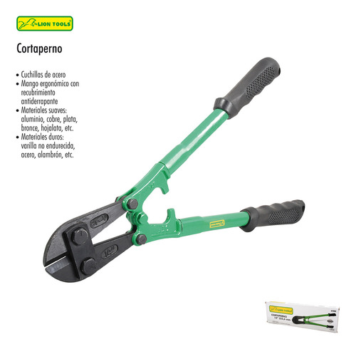Pinza Cortapernos Cizalla Cuchilla De Acero 30 Liontool 4340