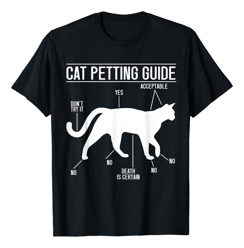 Camiseta Para Amantes De Los Gatos Con Guía De Mascotas