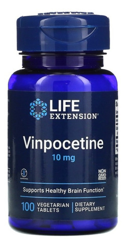 Vinpocetine 10 Mg 100 Tabletas Apoya La  Función Cerebral