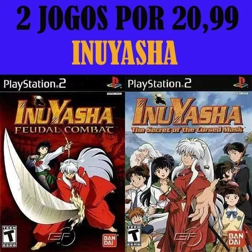 Kit Jogos De Animes Ps2