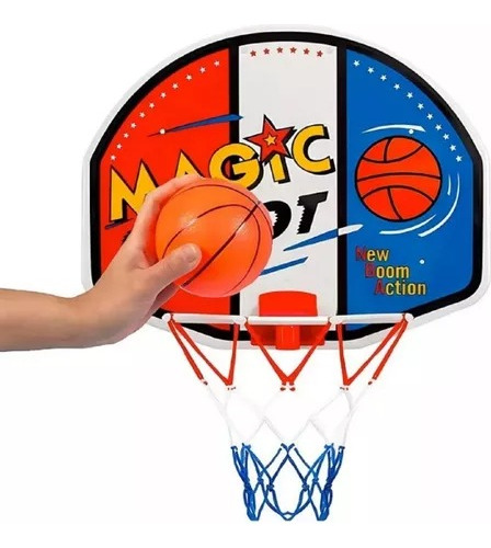 Aro De Basketball Juguetes + Balon Para Niños Sport