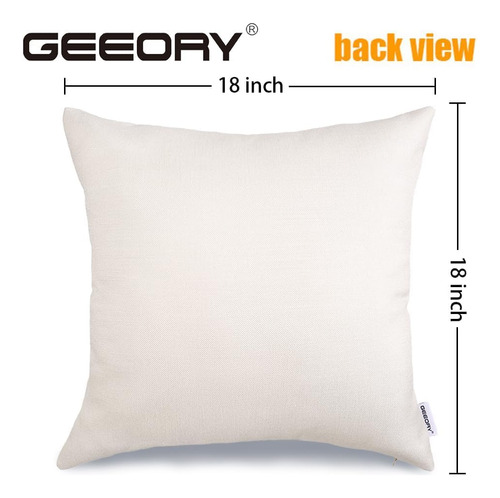 Juego De 4 Fundas De Almohada 45 X 45 Cm Navidad