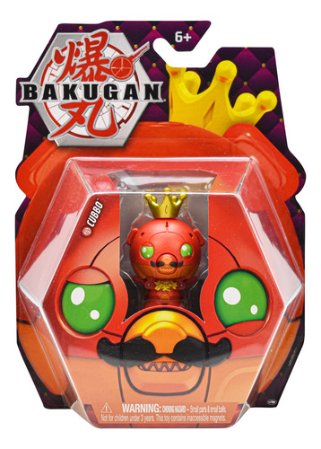 Bakugan Cubbo Rey Rojo B500 6cm Spin Master