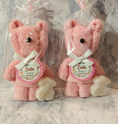 70 Ositos Toalla Jabón Babyshower Nacimiento Bautizo Xv Años