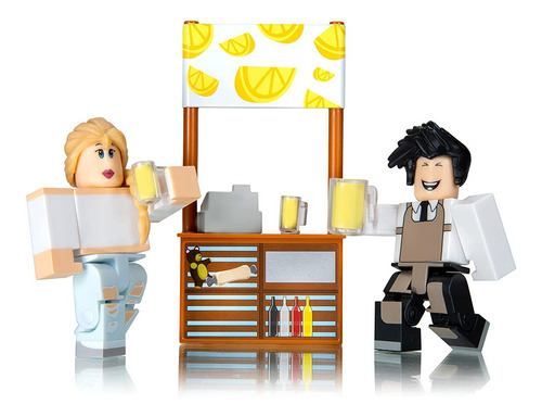 Roblox - 2 Bonecos De 7cm - Adopt Me: Lemonade Stand