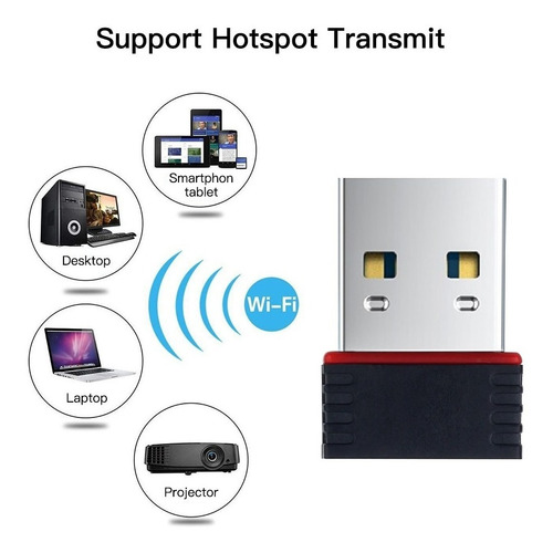 Receptor Internet Usb Wifi 150 Mbps Usb 2.0