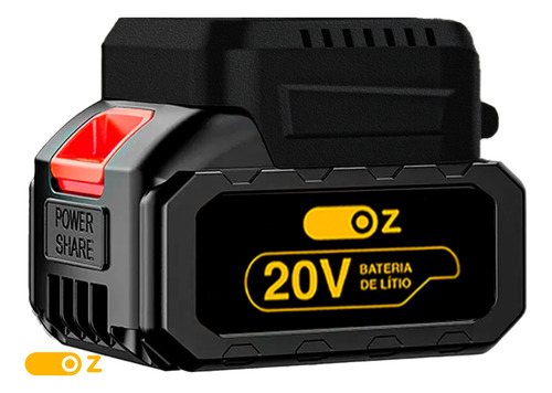 Combo Furadeira Parafusadeira Sem Fio 12V 3/8" Oz + Chave Impacto A Bateria 21V 4000mAh Com Maleta e Carregador 110v/220v Oz