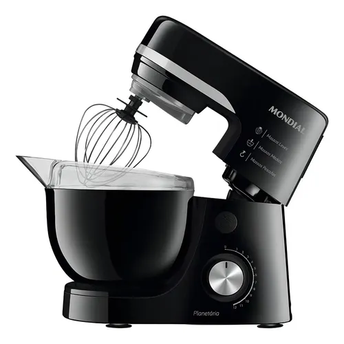 Batedeira Planetária Mondial 700w Bp-03-b Preto