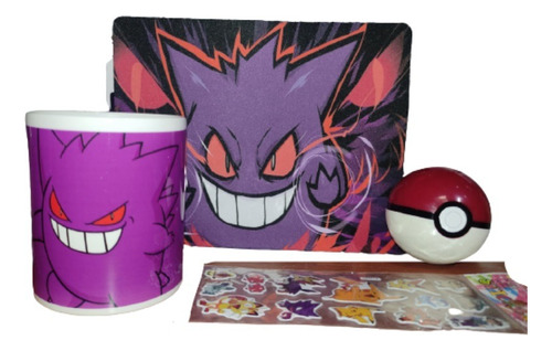 Gengar Pokémon Tazón Más Mousepad Y Accesorios 