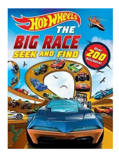 Libro Hot Wheels: The Big Race Seek And Find - Mattel