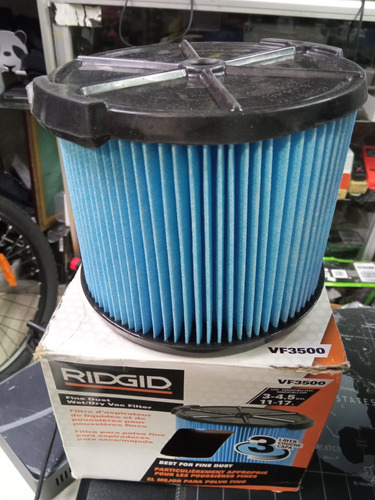 Repuesto Filtro Aspiradora Marca Ridgid Cod6790 Asch