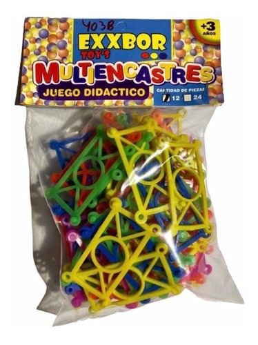 Juego Didactico Encastre Plastico 50 Piezas Niños Tranquera