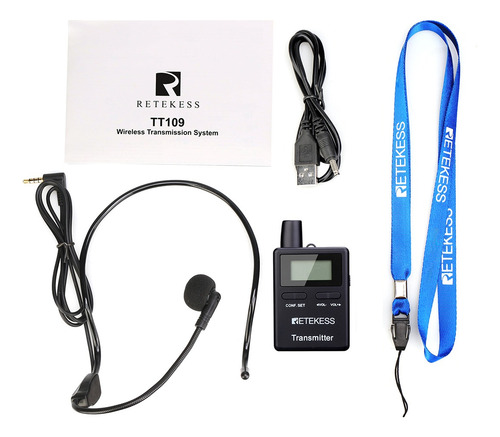 Sistema De Guía Turístico De Largo Alcance Tt109 Retekess 1x
