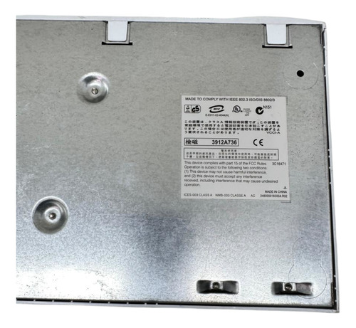 Switch 3com Baseline 2024 24p 10/100mbps - 3c16471 (Usado)