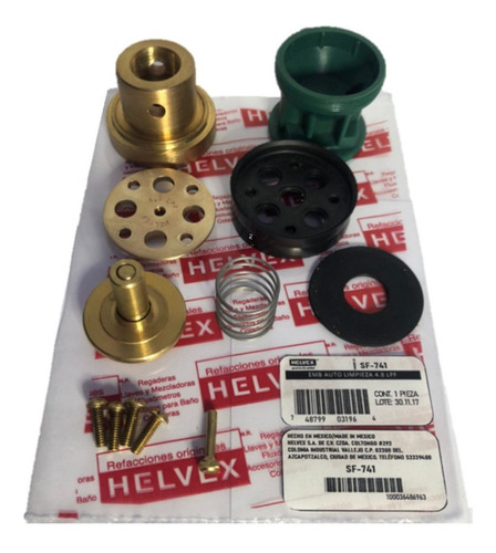 Embolo P/fluxometro Helvex Mod. Sf-741