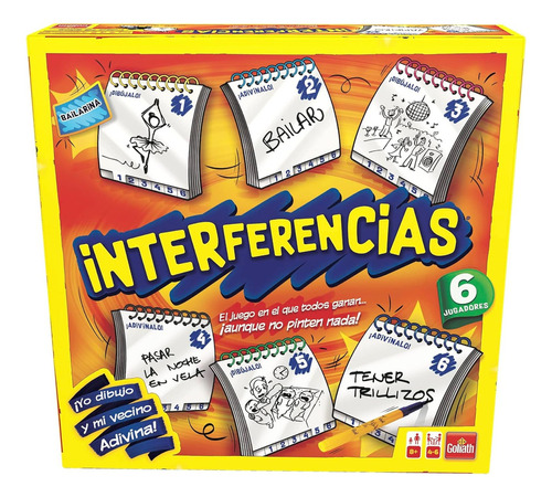 Interferencias Juego De Mesa Goliath