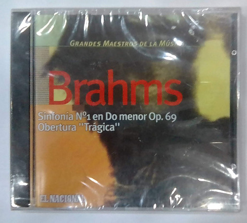 Brahms. Sinfonía N° 1 En Do Menor. Cd Org Nuevo. Qqa.