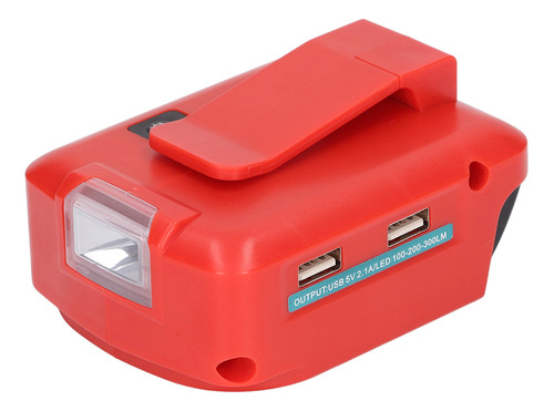 Adaptador De Energía De Batería, Convertidor Usb De Litio, L