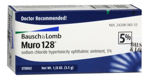 Ungüento 3.50 G Bausch & Lomb Muro 128 5 