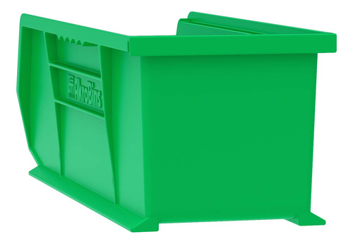 Cubo Organizador Apilable Plástico 38 X 13 X 13 Cm Verde 12