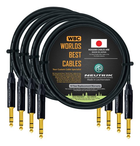 Cable Conexion Trs Equilibrado Hecho Medida World Best Cabls