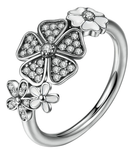 Joyería De Flores De Diamante De Moda C N14 Para Mujer