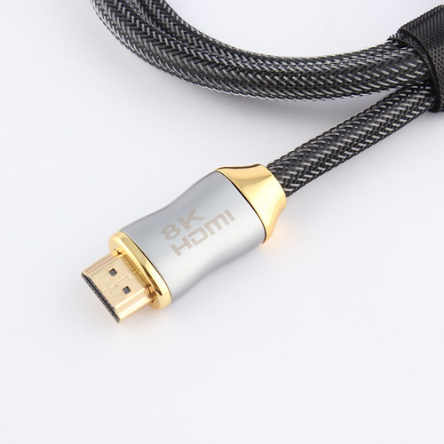 Cable Hdmi 2.1 8k / 4k Hdr Ultra Hd 48gpbs 3m Oro 120hz