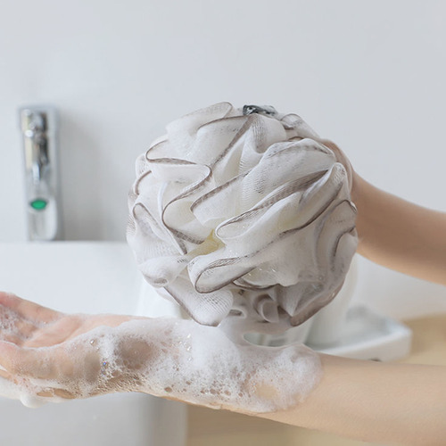 30-40g Soft Bath Ball Pe Foam Bath Flower Non-spilling