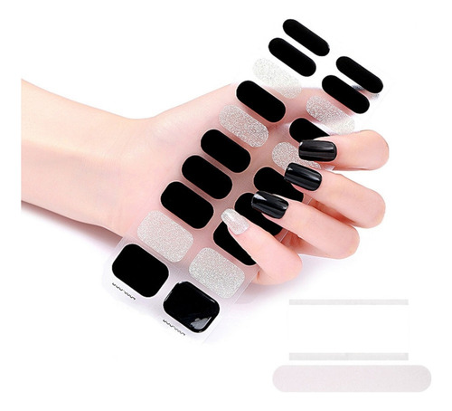 Set De Tiras De Esmalte De Uñas En Gel Curadas (bss84)