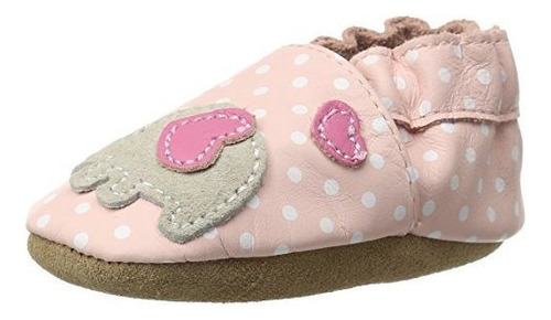 Robeez Girls 'elephant Eddie Zapato De Cuna, F