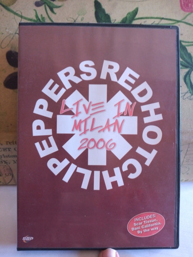 Red Hot Chili Peppers. Live In Milan 2006. Dvd 