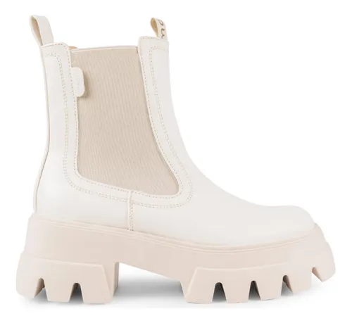 Botas Dama Urbanas Y C modas Suela Gruesa Piel Sint tica Kiv