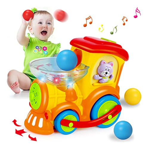 Juguetes Para Bebés De 6 A 12 Meses, Tren Musical