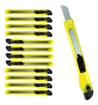 Comprar Kit 12 Estiletes Pequeno De Lâmina Fina Estreita 9mm