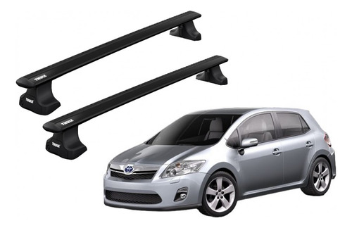 Barras Thule Toyota Auris 06-12 Tn / Wingbar Black