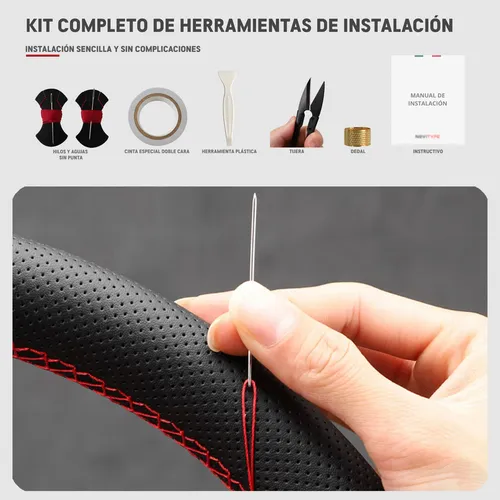 Funda Cubre Volante Jac Sei 2 3 4 7 E J7 Ej7 2018-2023 Piel