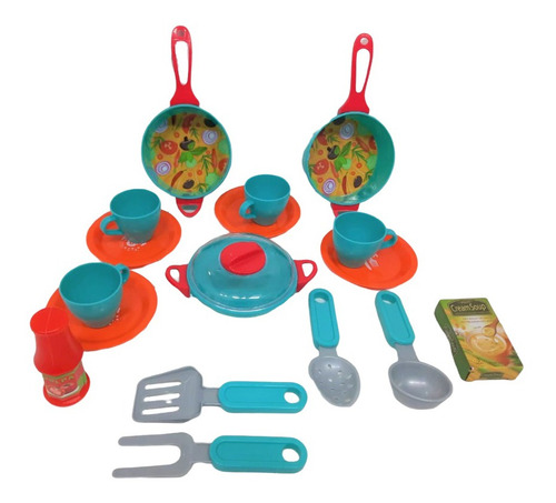 Set De Cocina Juliana 18 Pcs Original Jeg Sisjul037 El Gato